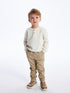LC Waikiki Crew Neck Long Sleeve Baby Boy Sweatshirt